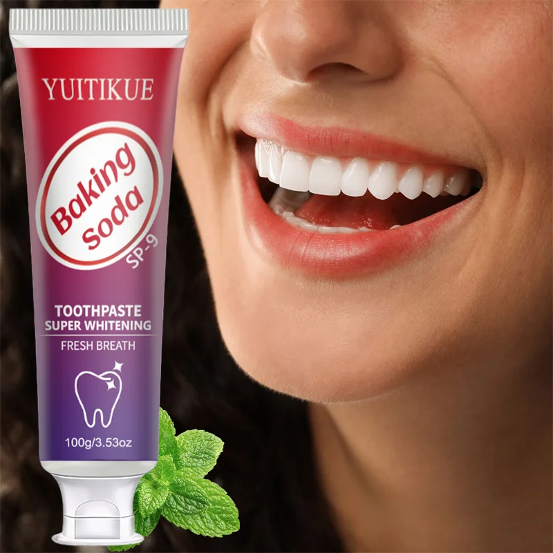 YUITIKUE Dentifricio al Bicarb - Teeth Whitening Baking Soda recensione e prezzo