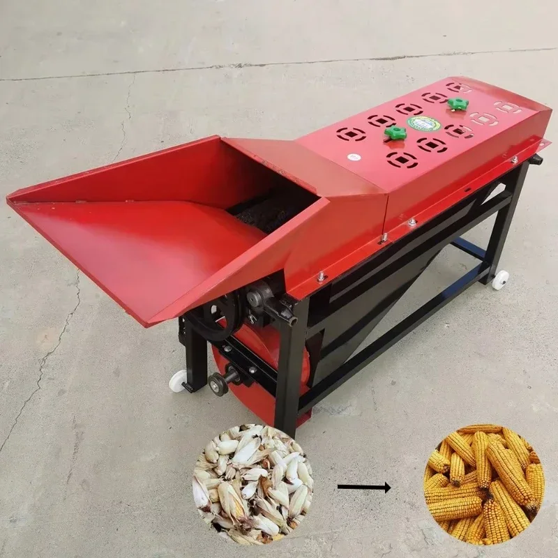 Máquina eléctrica para desgranar y pelar maíz, pequeña máquina desgranadora.