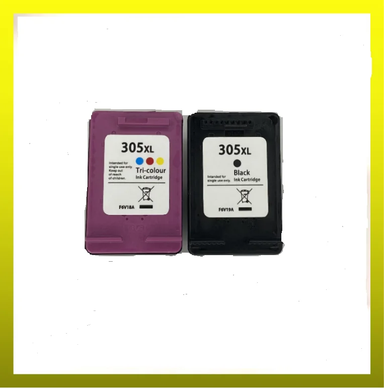 305 XL Black Ink Cartridge for HP 305 Work on HP DeskJet 2710 2720 2722 4100 4130 4120 Envy 6032 6020 6022 6430 6420