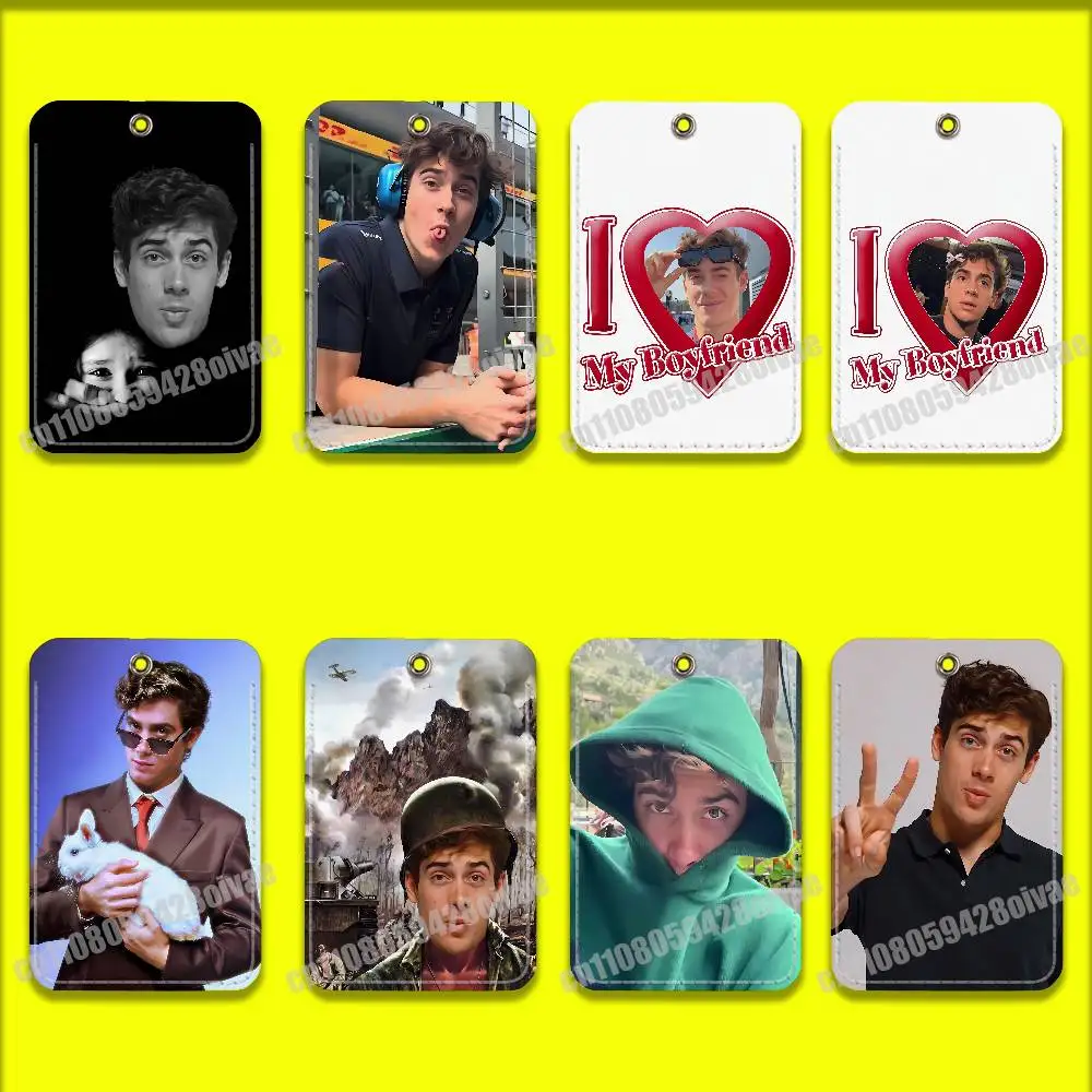 

F-Franco Colapinto For ID Clips Credit Bank Access Water Card Holder Cover Decoration Bag Keychain