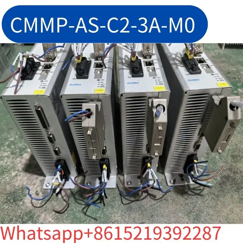 Controlador servo de segunda mão, CMMP-AS-C2-3A-M0, 1622901, teste OK