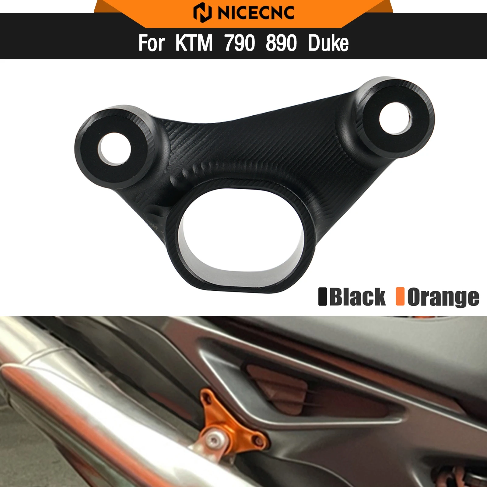 

For KTM 790 890 Duke 2018-2023 Exhaust Pipe Hanger Bracket Holder Duke 790 890 Duke790 890Duke 2020-2023 2022 790Duke 2018-2023
