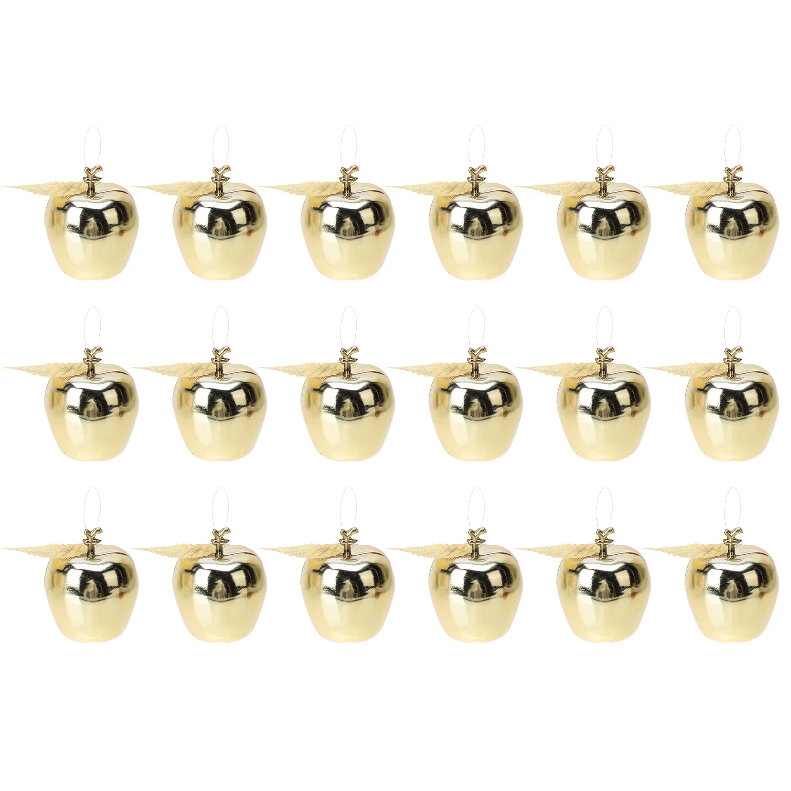 

24 Pcs Household Christmas Apple Decorations Ornaments for Tree Plastic Apples Fake