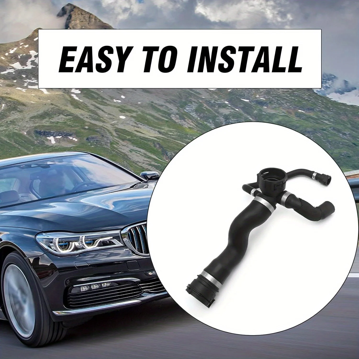 A17127580957 Für BMW F07 535i 2011-2016, F07 535i GT 2011-2013, F12/F13 640i 2012-2018, L6 3.0L Oberer Kühlerschlauch