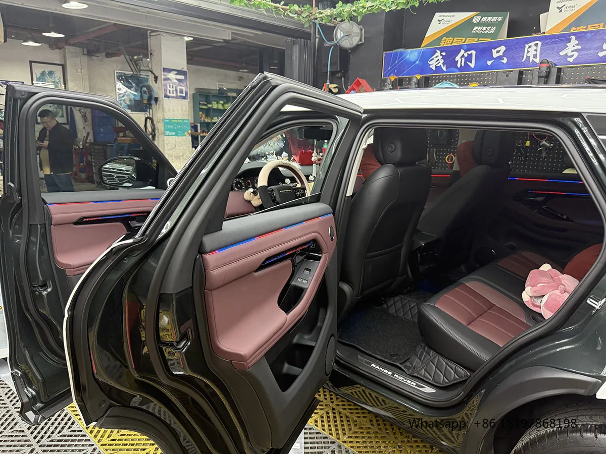 Icarsin Dynamic Ambient Light for Range Rover Velar 2020-2023 Interior LED Lighting Upgrade Accessories