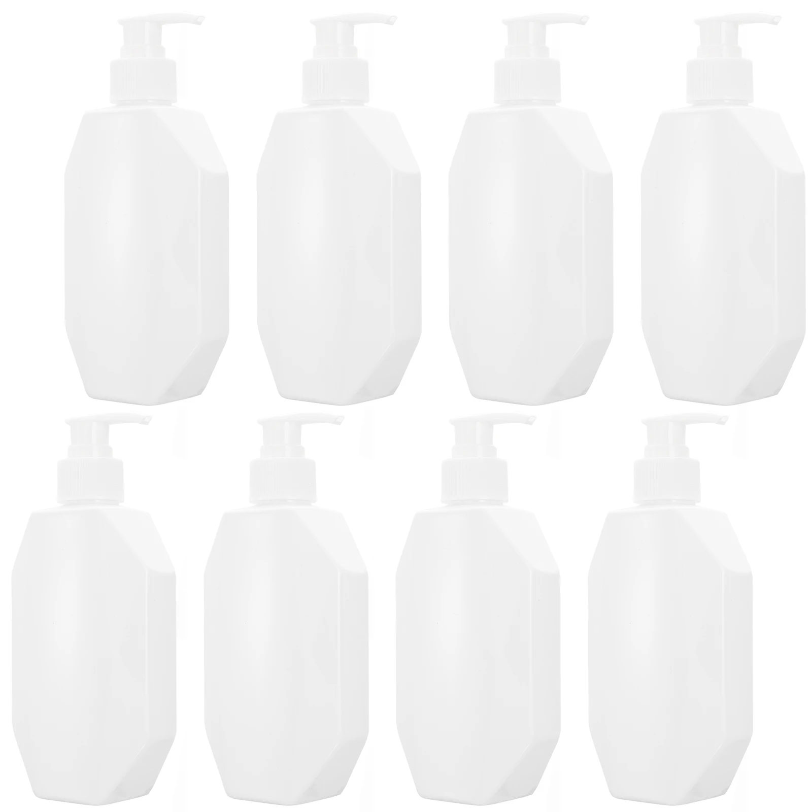 

8Pcs Refillable Shampoo Bottle Pump Dispenser Portable Travel Lotion Container Empty Bottles for Body Care Liquid