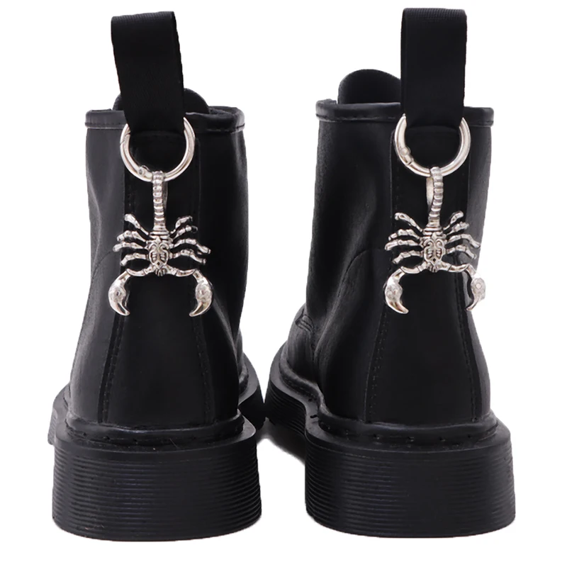 パーソナライズされたサソリの翼の靴,バックルペンダント,多用途のファッションブーツの装飾,ブーツアクセサリー