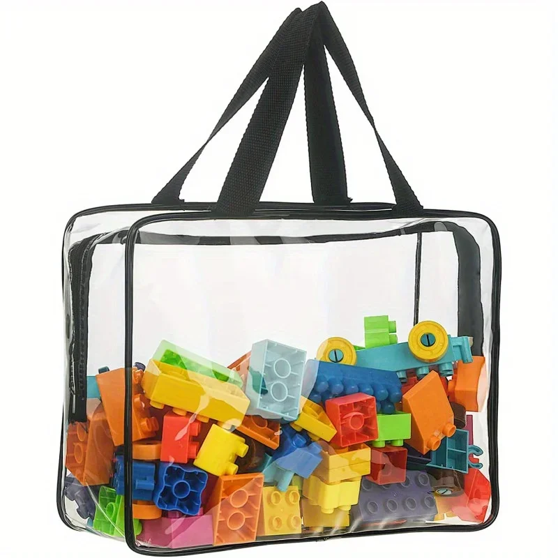 4Pcs Baby Organizer, Multi-Purpose Waterproof Travel Bag for Blocks, Puzzles, Toiletries - Suitable for Stroller Hanging Bag