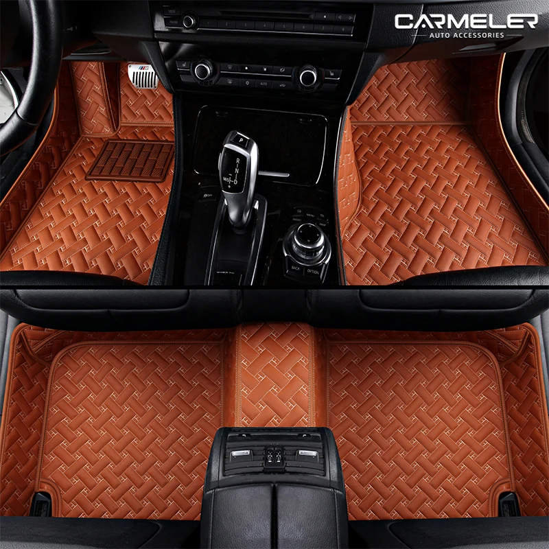 Luxury leather Professional manufacturer of Auto accessories Cover car floor mats