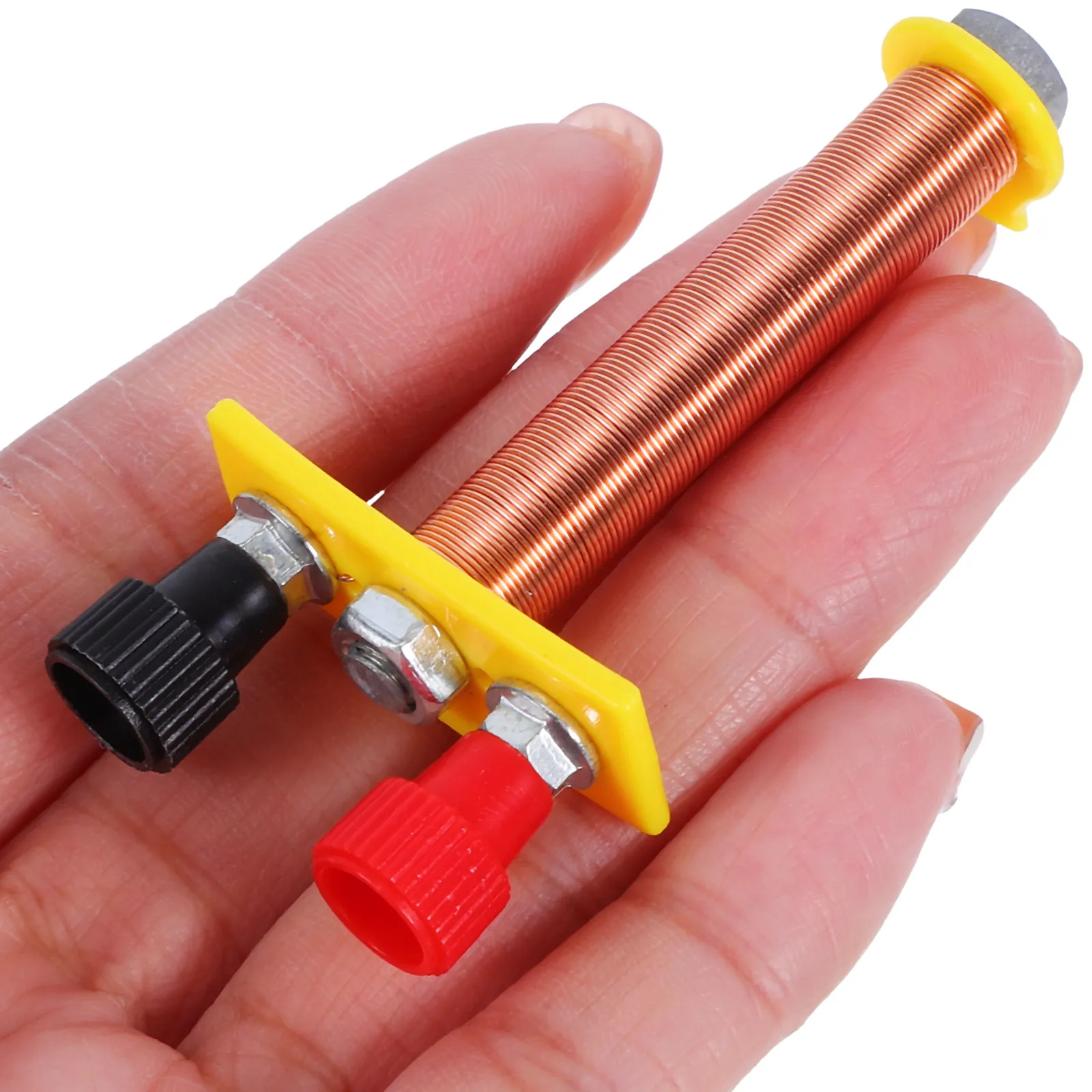 T-Shaped Solenoid Coil Copper Wire Induction Equipment for Electromagnetism Teaching Physics Experiment Kit School Laboratory