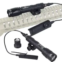 Tactical SureFire M600 M600B M600C Airsoft Weapon Flashlight Hunting Scout Torch Rifle AR15 Gun LED Light Button Remote Switch