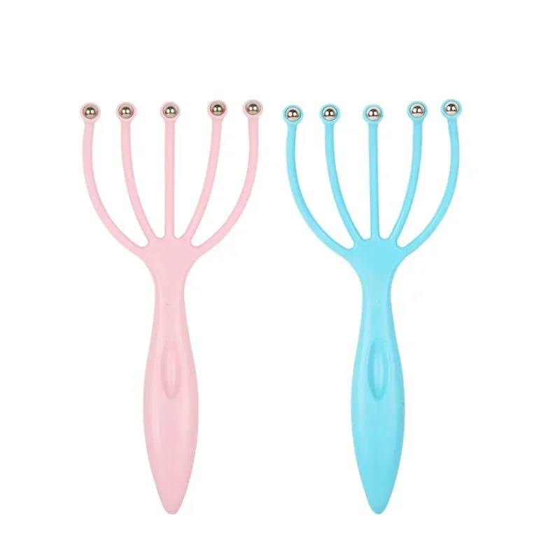 Magnetic Bead Head Massager, Hair Grabber, Comb, Household Octopus Paw, Scalp Massage, Cleaning Paw, Ball Scratching Comb