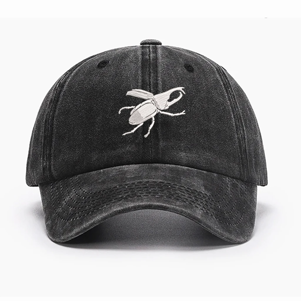 ✨    قبعة بيسبول على شكل حشرة من Lucanidae |   واقي من الشمس شبكي للجنسين |   قبعة خارجية قابلة للتعديل لفصل الربيع والصيف ✨   دعم التخصيص