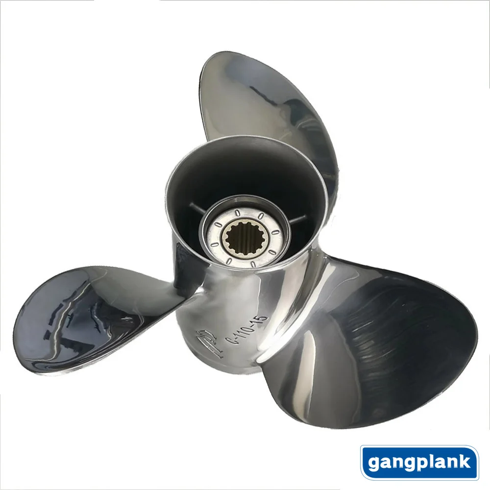 

Marine Propeller 11 1/8X13-G for Honda Yamaha Mercury Outboard Motor Boat Engine Stainless Steel Propeller 11 1/8x13-G