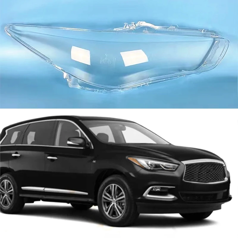 

Auto Headlamp Case For Infiniti QX60 2016-2020 Car Headlight Cover Glass Lamp Shell Lens Glass Caps Light Transparent Lampshade