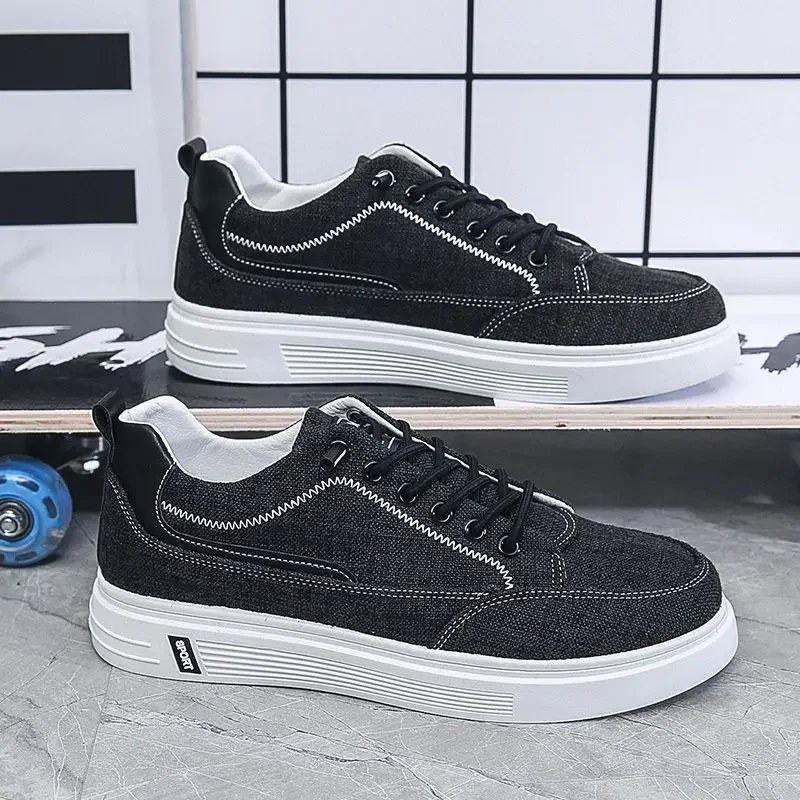 Men's Flat Casual Non-Slip Breathable Work Shoes_voghion.com
