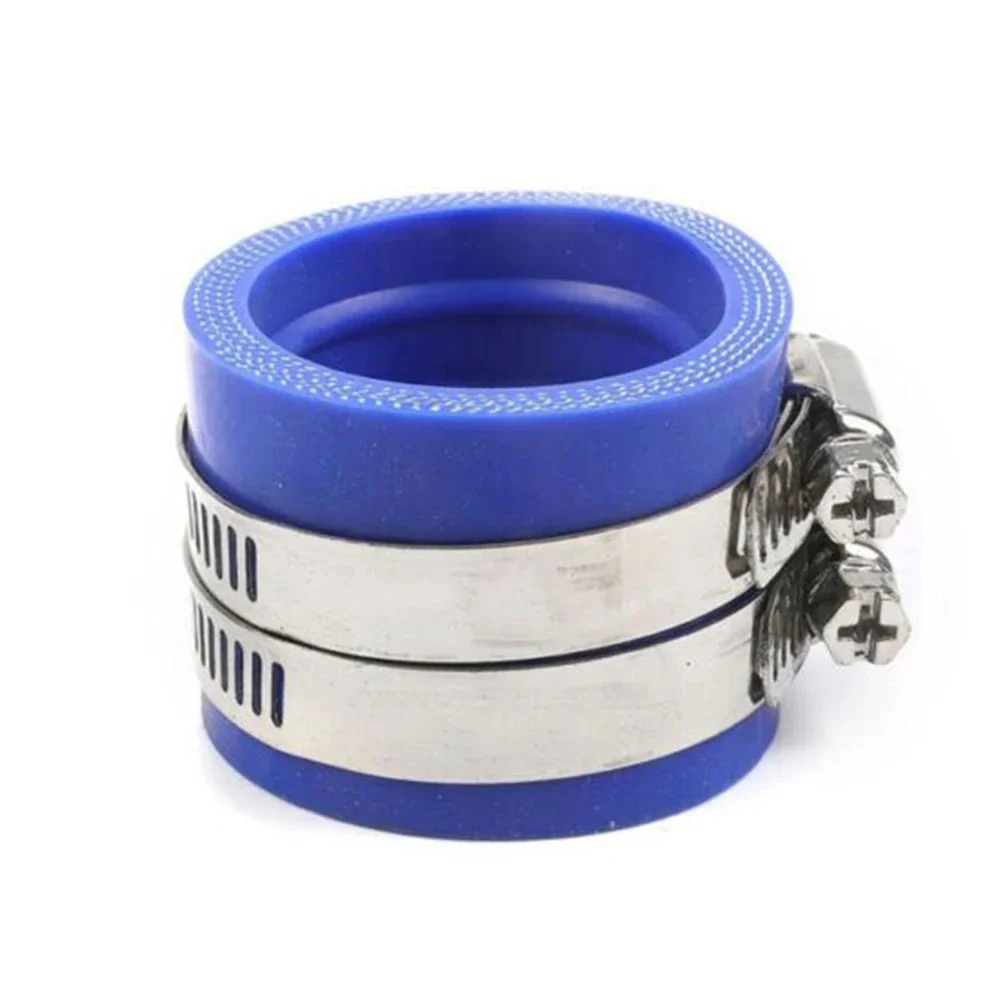 45mm Blue Rubber Motorcycle Carburetor Manifold Intake Flange Adapter Carb Manifold Boot Motorbike Carburetor Adapter Interface