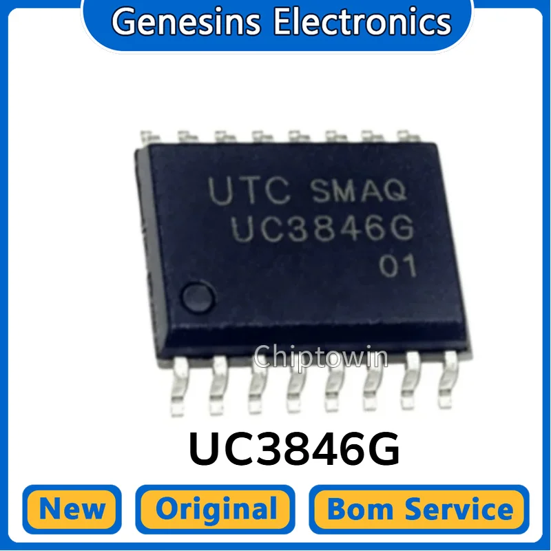 5/50/500 pcs Original UC3846G UC3846G-S16W-R Current Mode PWM Controller IC Chip WN7