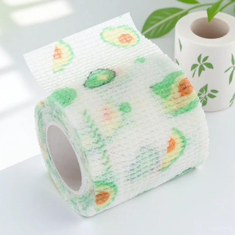 

Dog Anti-dirty Tape Self Pet Foot Wrap for Dog Legs Paws Cat Care Bandage Non-woven Fabric Elastic Material Fruit
