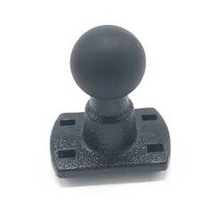 4 Hole Claws AMPS Adapter Plate Rubber Ball Head Mount Bracket for Arkon Robust Mount Series for Gopro Garmin GPS DVR