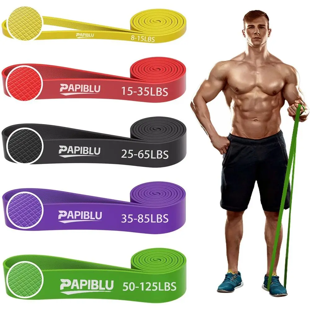 

Resistance Bands Set with Door Anchor and Grip Pads for Men and Women: Ideal for Workouts, Physical Therapy, and Muscle Training