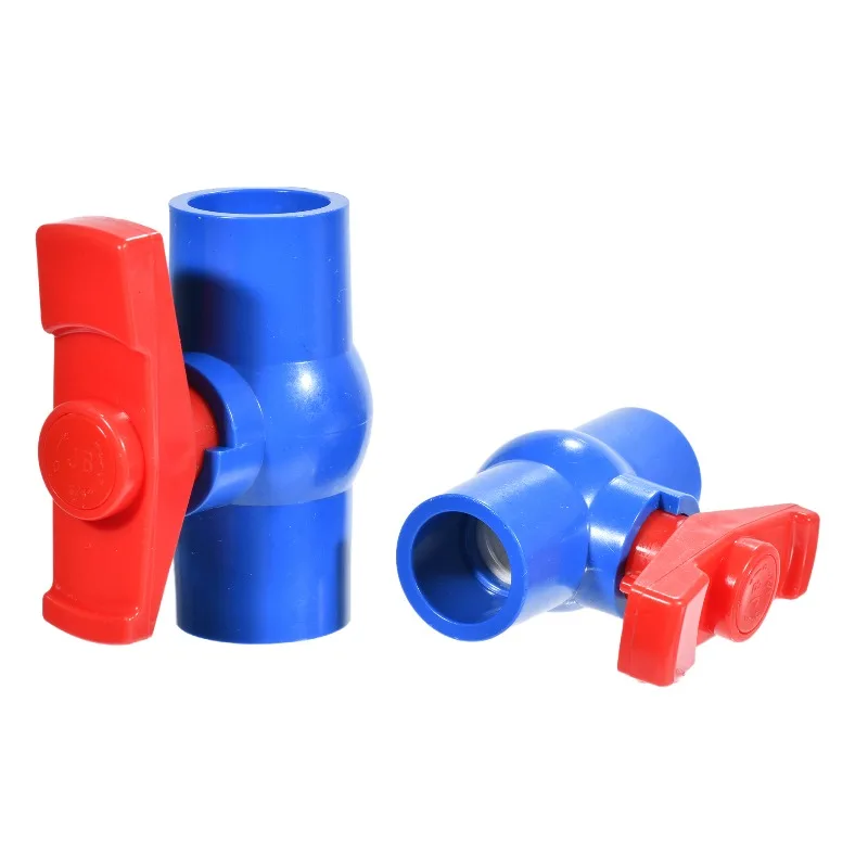 

Шаровой кран из ПВХ 1/2 "~ 1,5" с резьбой и головкой, водяной переключатель DN20 DN25 DN32 DN40 DN50, фитинг для орошения сада