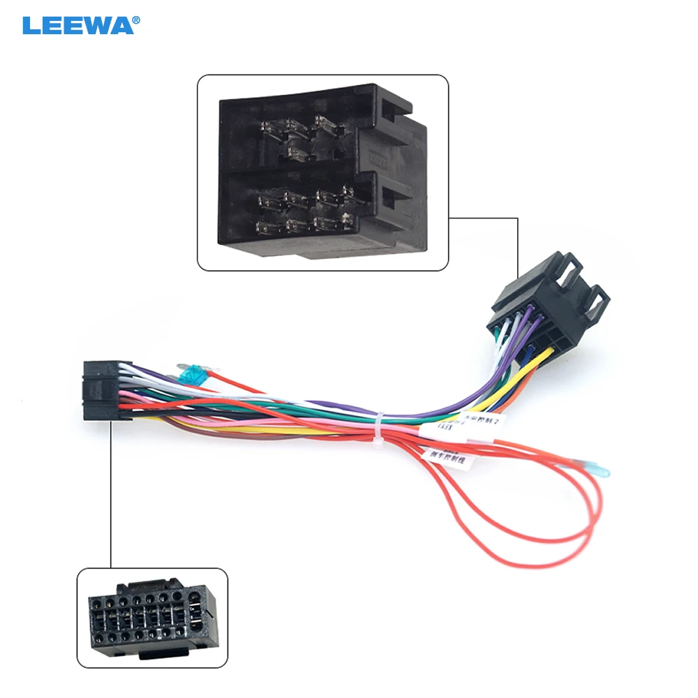 

Автомобильный 16-контактный жгут проводов LEEWA для Lada Vesta/Granta (60 ~ 10), адаптер для стереоустановки послепродажного обслуживания # CA4693