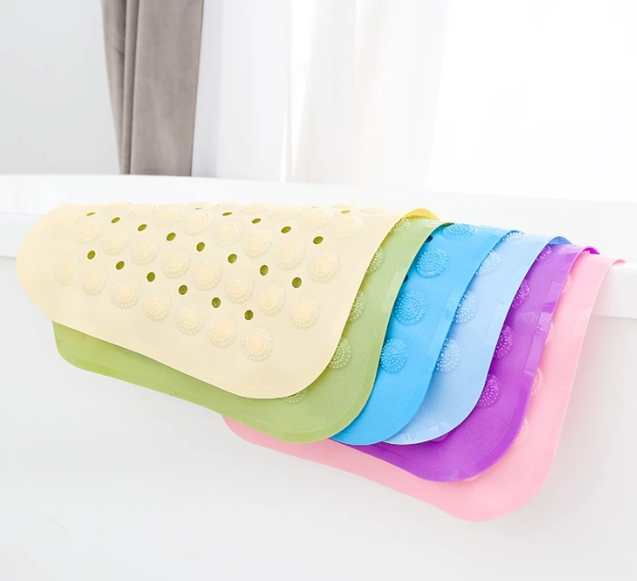 

1pc Bathroom Floor Anti Slip Silicone Pad Shower Bath Safety Cushion Waterproof Anti Slip Silicone Pad Bathroom Accessories