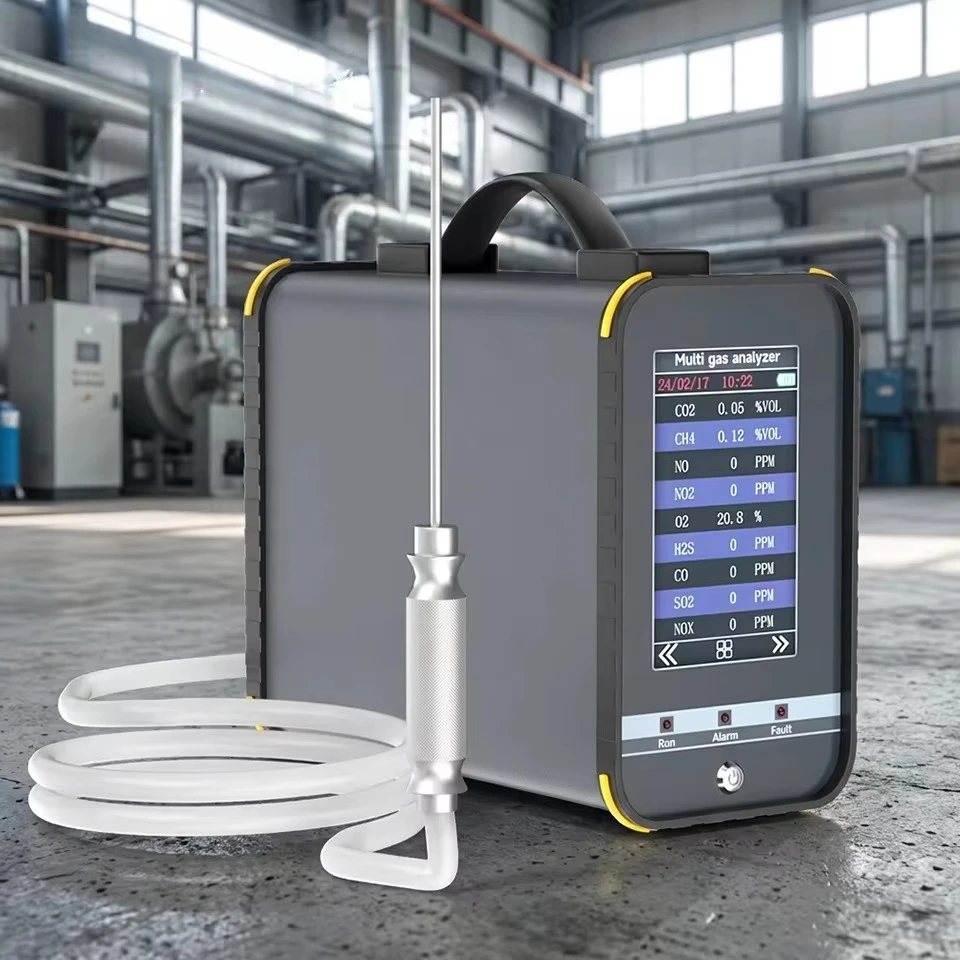 Professional Gas Detector Portable Pump Suction Monitor for Underground Gas Leakage