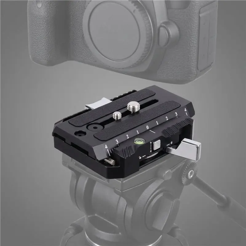 AB25-Q50 100Mm Quick Release Plate Kit Universal Camera Mount For Manfrotto 501/502 For DJI Gimbals QR Plates