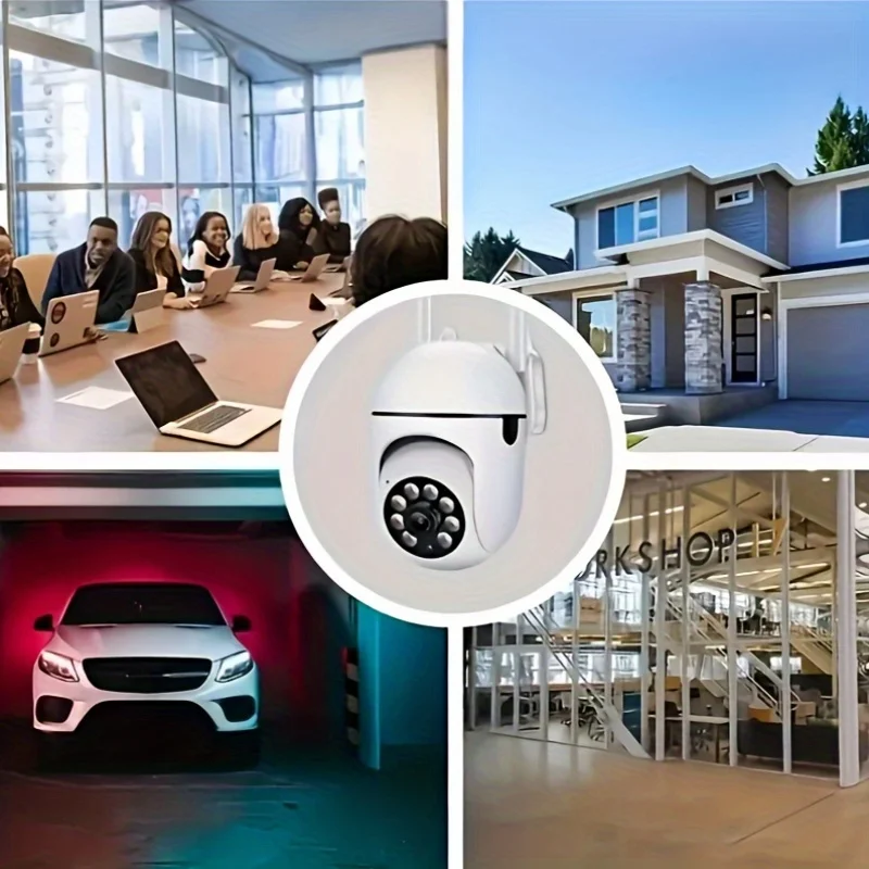 IN STOCK 1080P PTZ WIFI IP Camera Audio CCTV Surveillance 4X Zoom Night Full Color Wireless Waterproof H.264 Audio