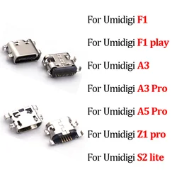 5pcs for Umidigi F1 / F1 Play / A3 / A3 Pro / A5 Pro  Power Charging Port Replacement Mini Micro USB Socket Plug Connector