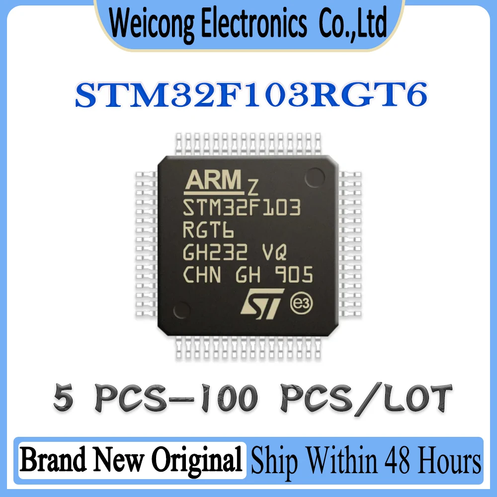 

STM32F103RGT6 STM32F103RGT STM32F103RG STM32F103R STM32F103 STM32F STM32 STM IC MCU Chip LQFP-64