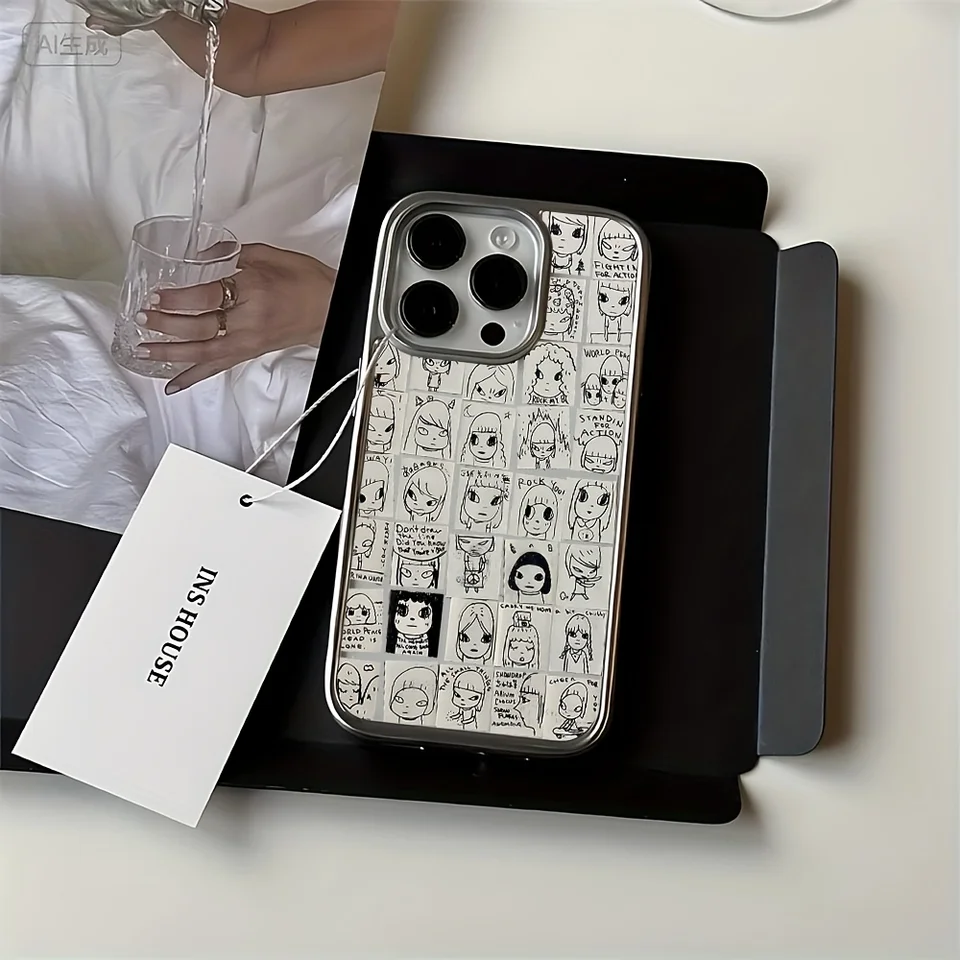 奈良美智 iPhoneケース iPhone 17 17e 16e 16 15 14 13 12 11 Air Pro