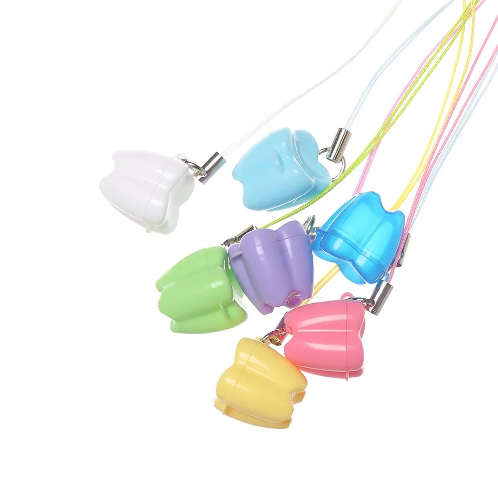 10PCS Cute New Gift Multicolor Dental Clinic Baby Teeth Box False Tooth Case