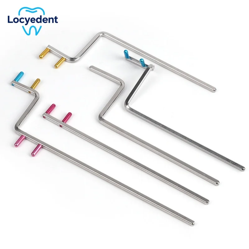 

10Pcs Dental X Ray Positioner Aiming Arm Parallel Radiography Connecting Rod Steel Dental Clinic Photography Dentistry Supplies