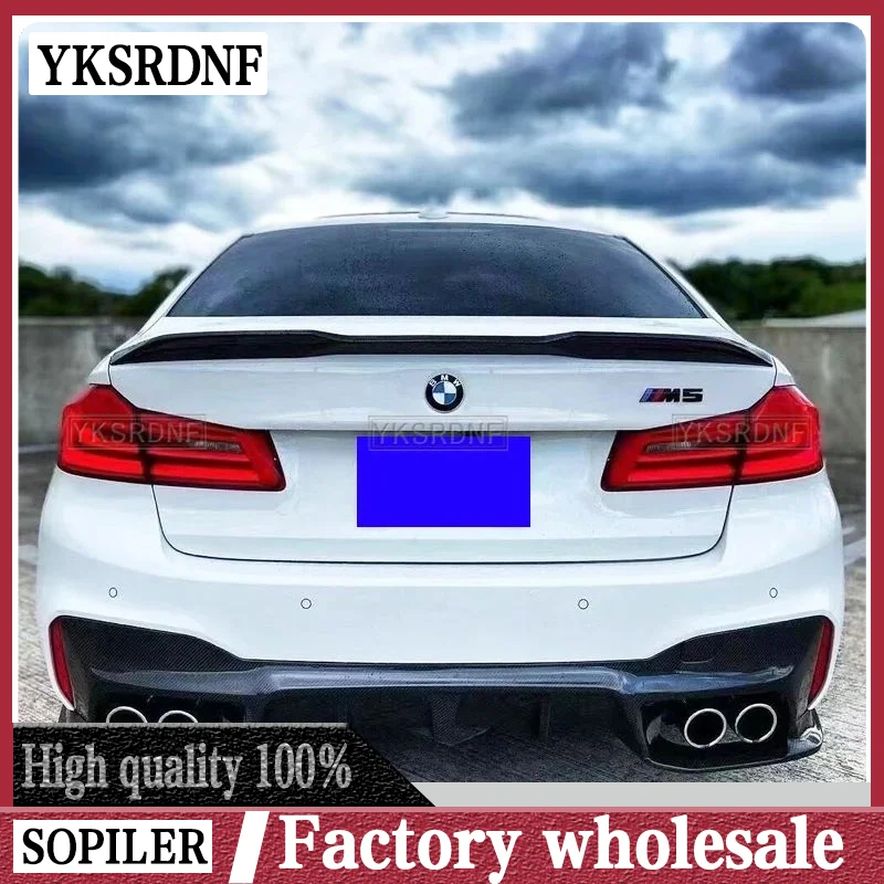 Für BMW 5er G30 Spoiler 2018 2019 2020 Jahr Heckflügel PRO Stil Sport Body Kit Zubehör echte