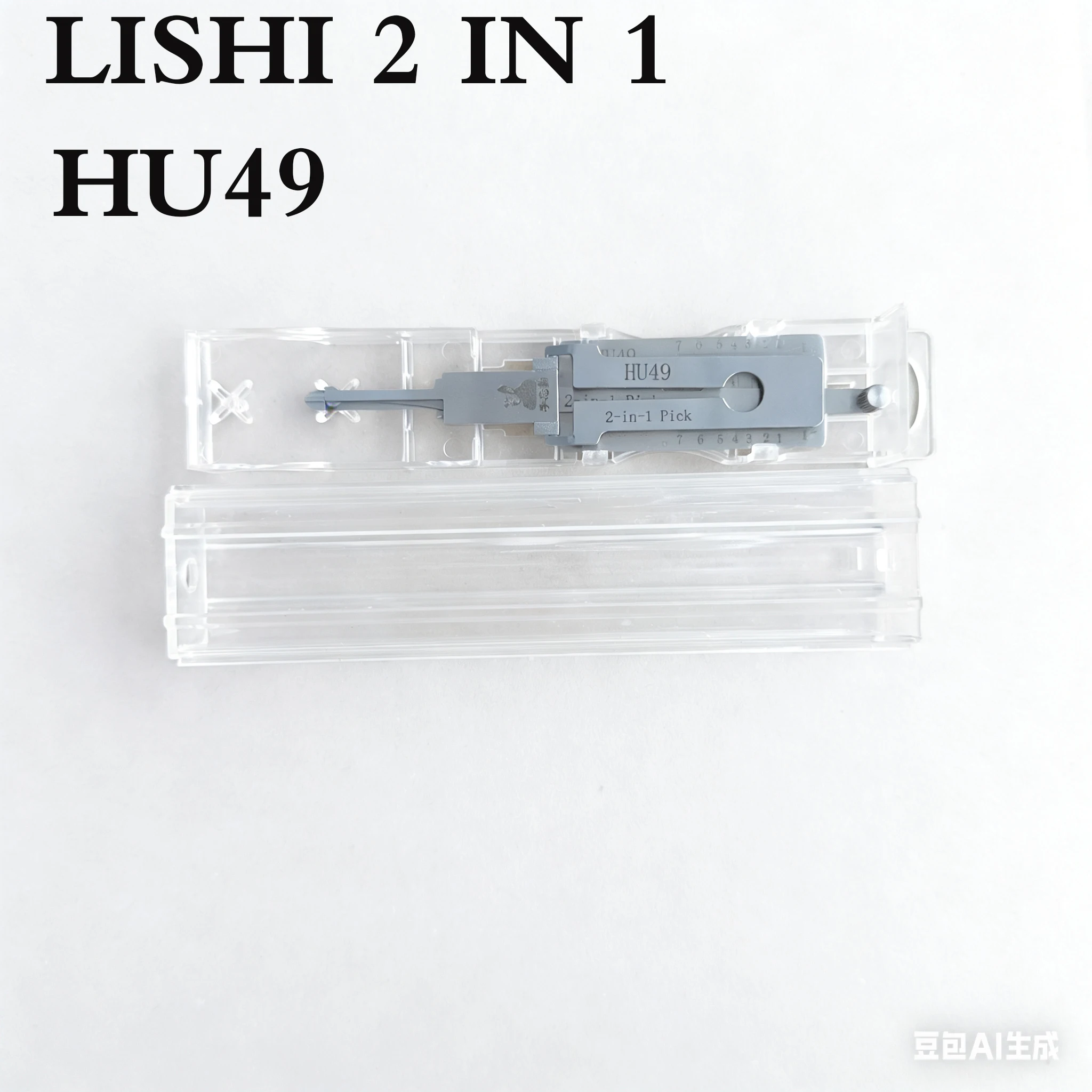 LISHI Auto. Pick FOR VAG  Suits Keyways VO-02 (HU49)  DR/BT TOOL