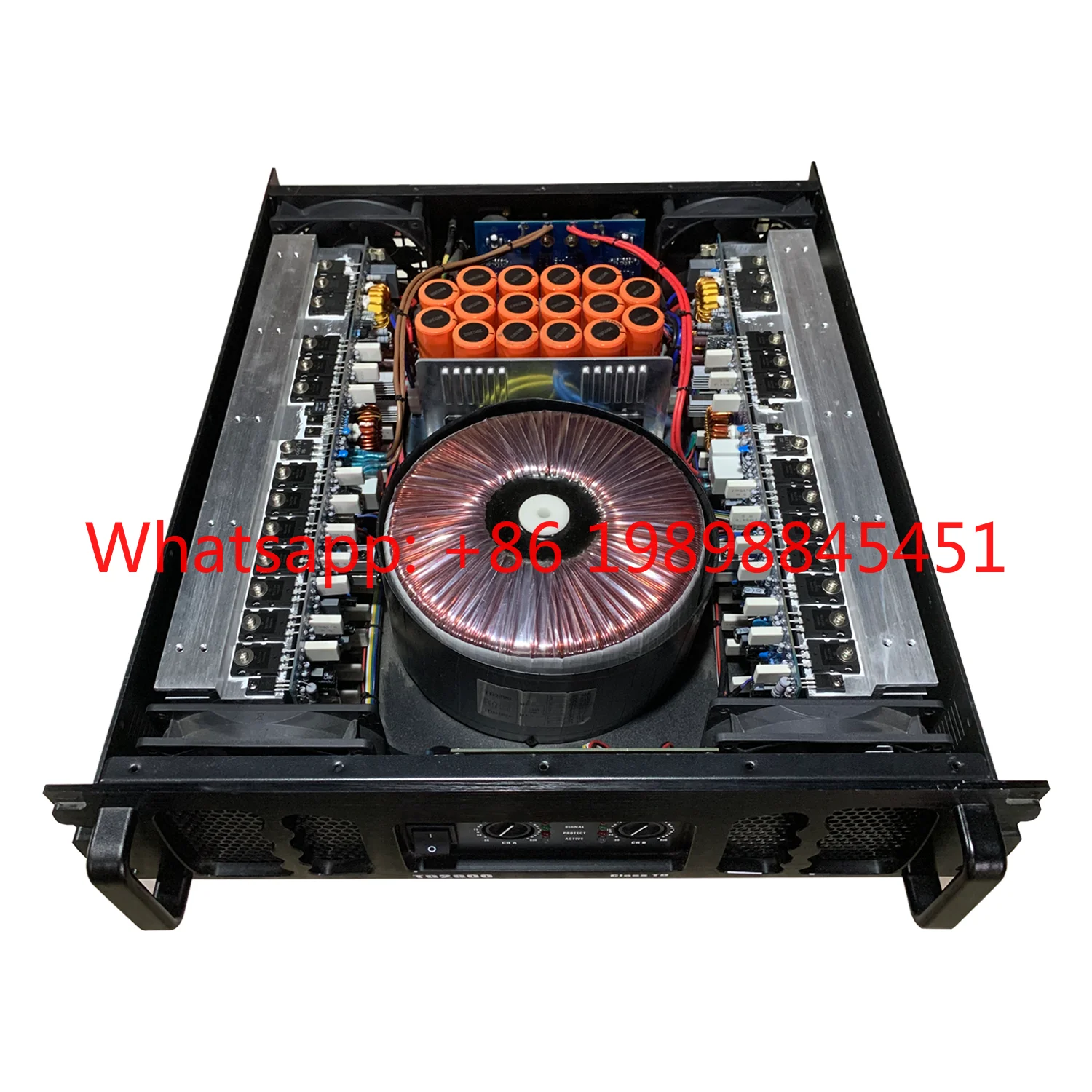 Channel Ch 3U W Professional Stereo Power Amplifier Amplifier Stage Performance High Quality Audio 2-Channel AMP Class