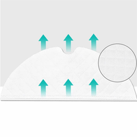 AD24 Disposable Mop Cloth For Xiaomi Mijia 1C/ 2C/1T /Dreame D9 L10pro Vacuum Cleaner Replacement Parts Rag