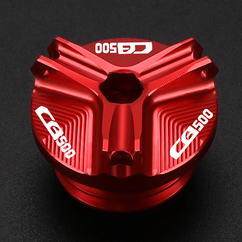 

For Honda CB500 1994-1996 CB500F CB 500F CB500X CB 500 X 2013-2023 2024 2025 CNC Motorcycle Engine Oil Filler Cap Oil Plug Cover