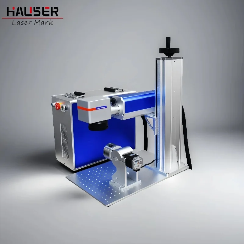 Fiber Laser Marking Machine with RAYCUS JPT Laser Source And EZCAD2 Control Software for Precision Cutting And Engraving