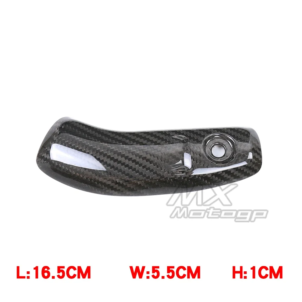 Carbon Fiber Exhaust Pipe Cover For HONDA CBR1000RR-R CBR 1000RR-R 2021 2022 2023 Motorcycle Muffler Heat Shield Guard Fairing