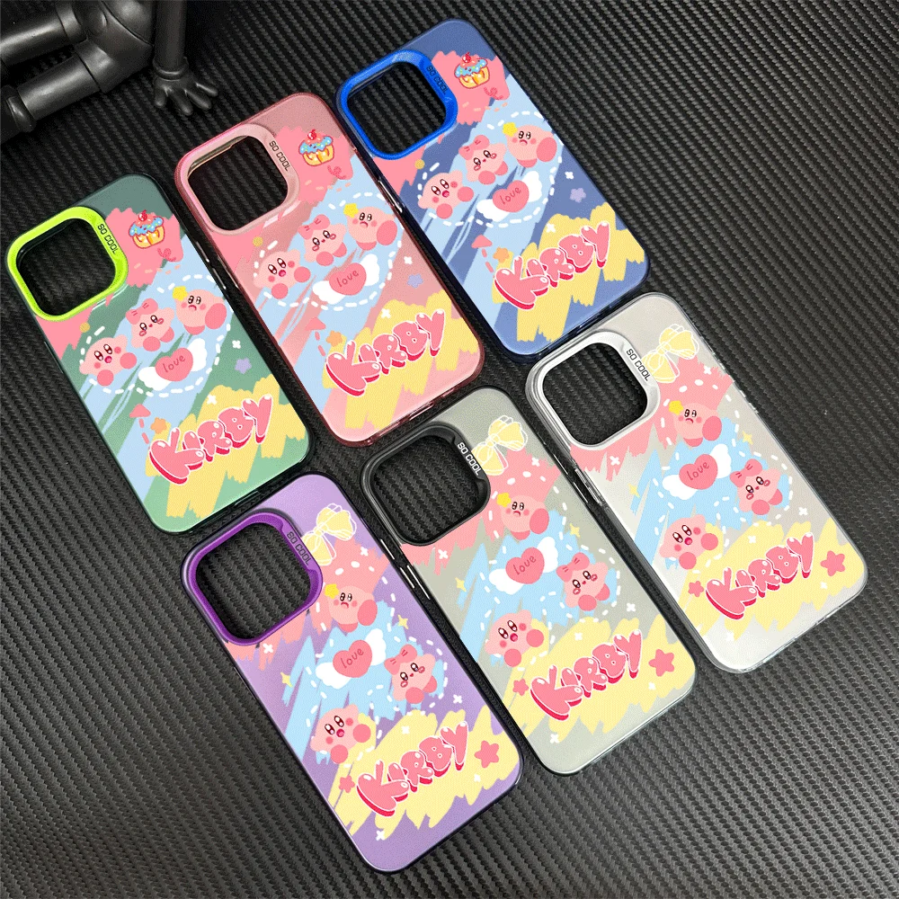 Kawaii Cute K-Kirbys  Case for Samsung Galaxy A16 A06 A35 A55 A25 A05S A15 A54 A34 A24 A14 A05 A04 4G 5G Matte Back Cover