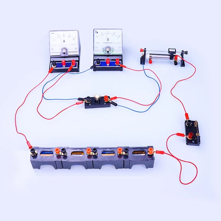 Dispositivo de experimento de tecnología eléctrica, equipo de experimento de circuito de laboratorio escolar