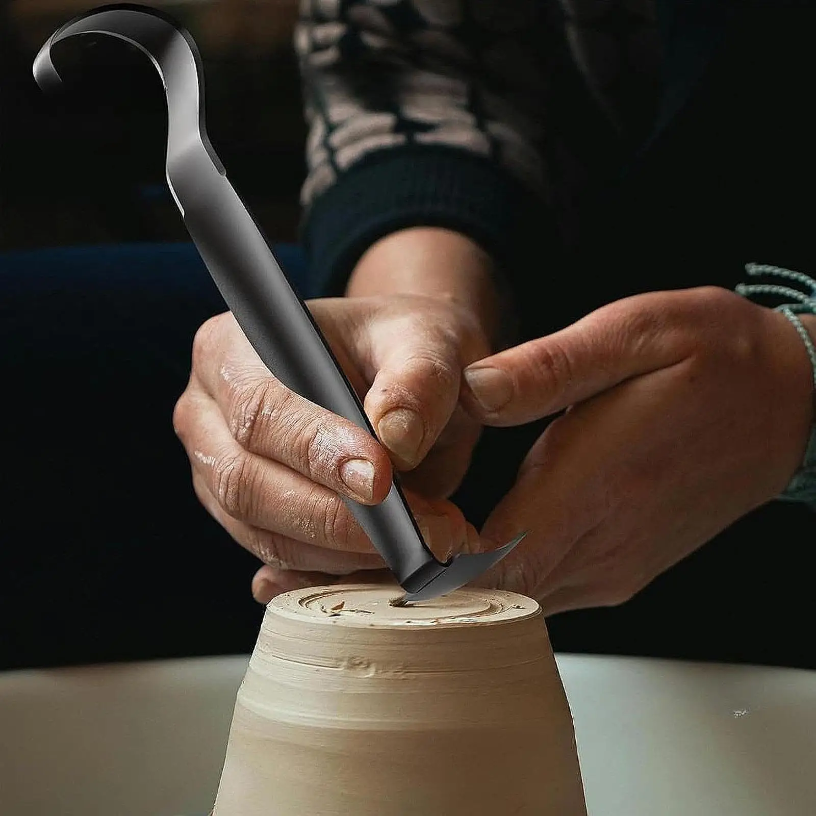 Pottery Trimming Tool Flower Vase Portable Crafts Sculpture Modelling