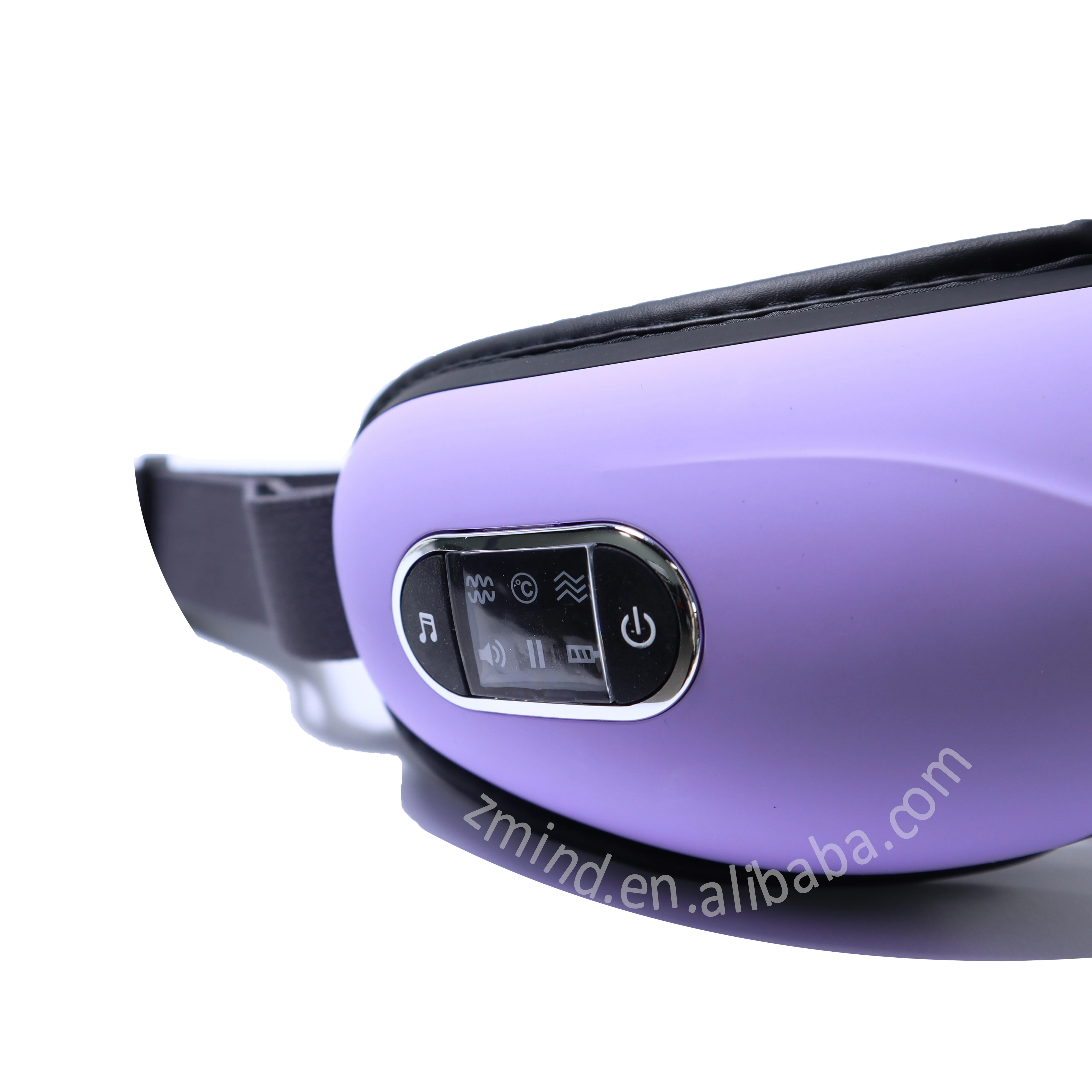 جهاز تدليك العين بالاهتزاز - جهاز علاج إلكتروني للاسترخاء بالضوء بالضغط الساخن #1