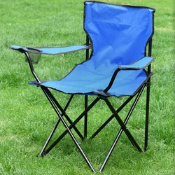 Outdoor Portable Fishing Chair Camping Foldable Patio Furniture Folding Camping Chair Beach Fishing Picnic Beach Ultralight Seat