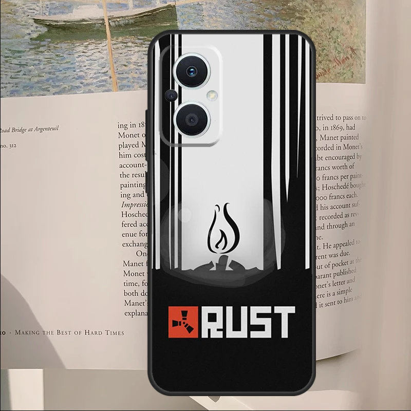 RUST Game Case For OPPO Reno 8 7 6 Lite 4 5 8T 5Z 4Z 2Z Find X5 Lite X3 X2 Neo X6 Pro Phone Cover