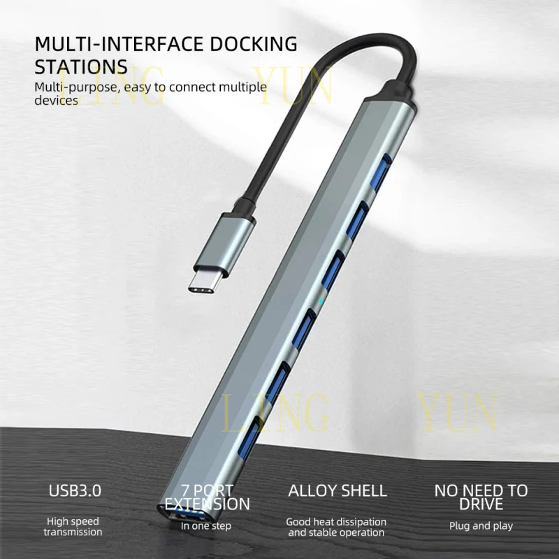 Z  USB HUB USB 3.0 HUB USB 2.0 HUB USB C HUB Type C HUB Multi Splitter High Speed 5